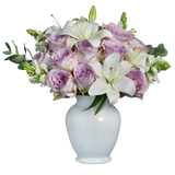 White lily in a bouquet